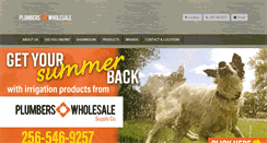 Desktop Screenshot of plumberswholesalesupply.net